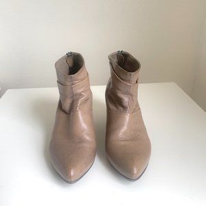 Diesel Taupe Wedge Booties 7